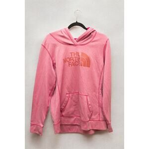 The North Face Womens XL Pink Half Dome Logo Pullover Hoodie